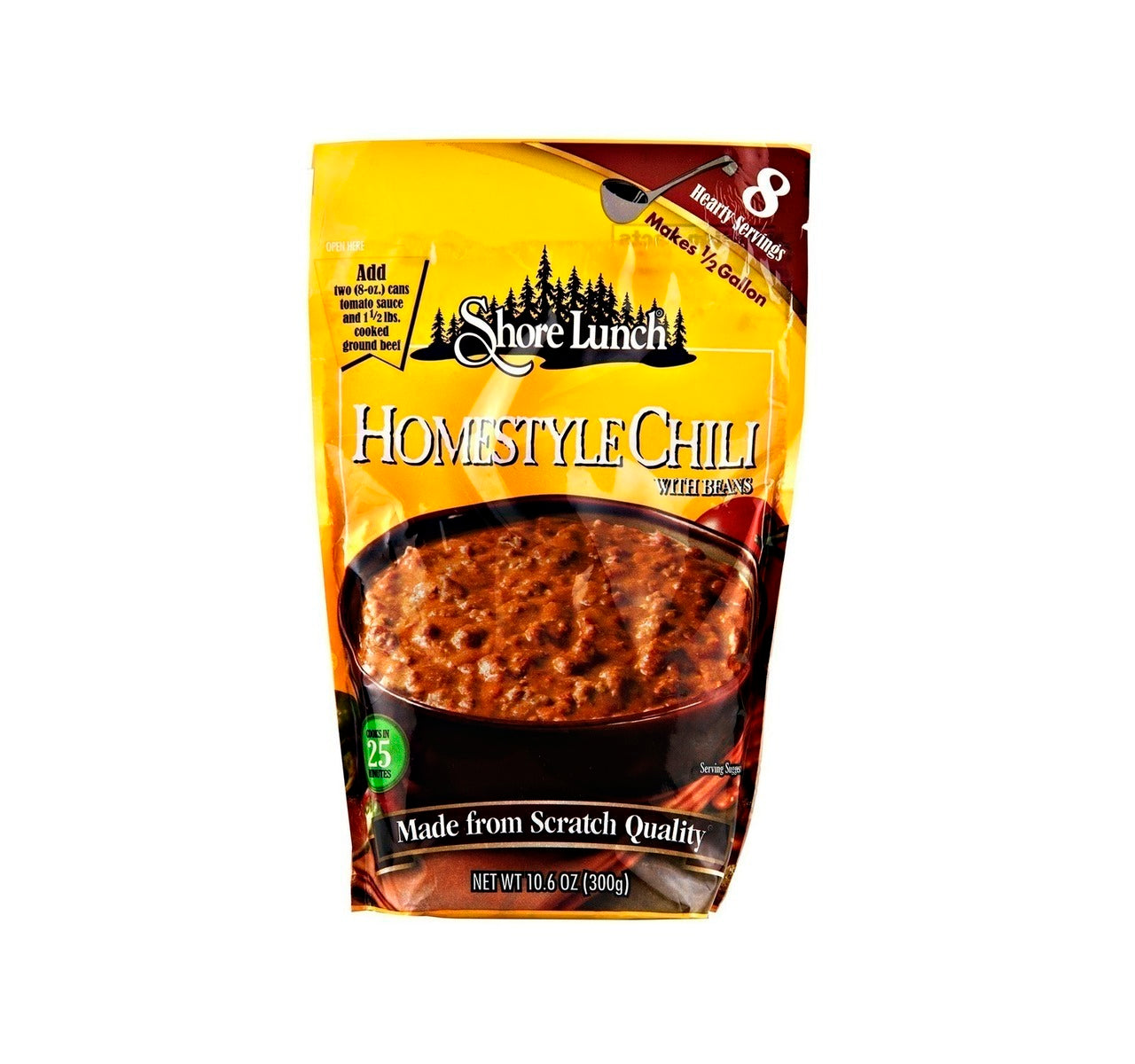 Shore Lunch Homestyle Chili mit Bohnen Suppe Mischung 6 – 10,6 oz