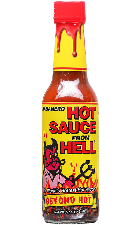 Habanero Chilisauce aus der Hölle Beyond Hot, 5oz