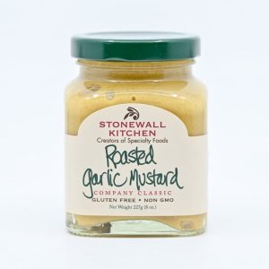 Senf geröstet Knoblauch Senf Steinmauer Küche 8