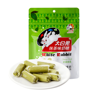 Weißes Kaninchen Matcha Geschmack Creamy Süßigkeiten 58g