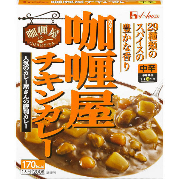 Haus “Curry-Ya, Hühnchen, mittel heiß”, Retortenpackung, 180g