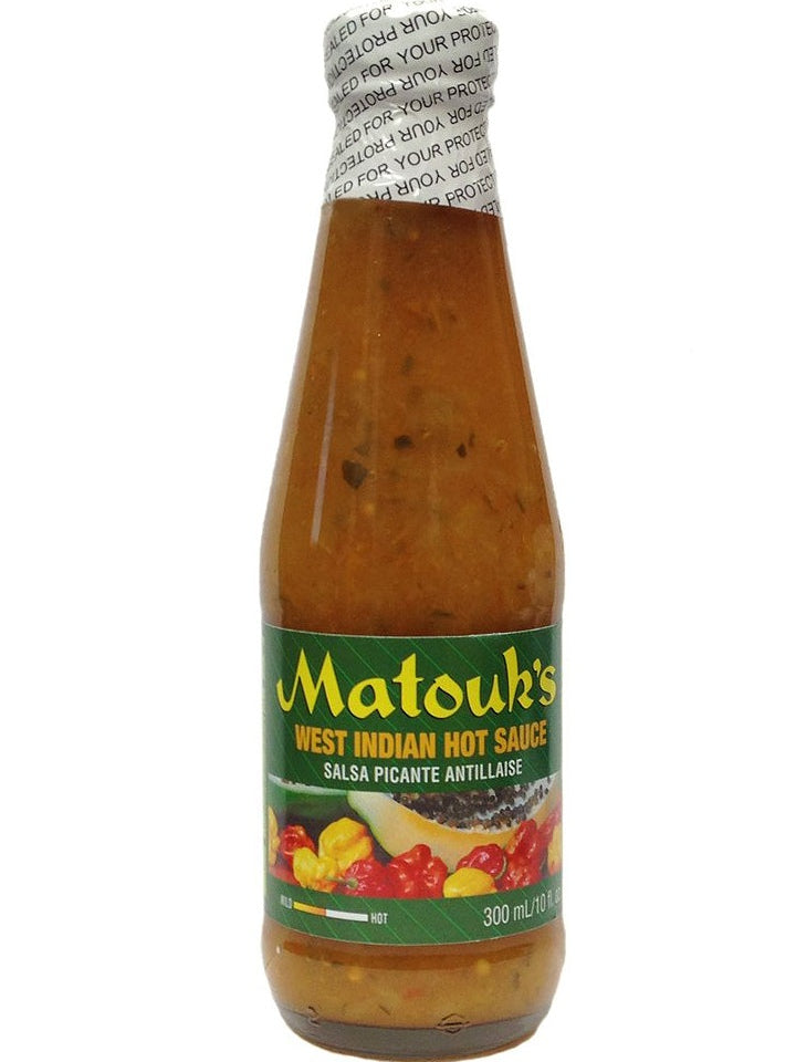 Chilisauce Matouks West Indian Salsa Picante Antillase große Flasche 10 oz
