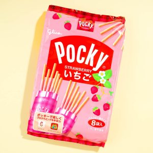Giant Erdbeer pocken Biskuit-Sticks Packung – 8 Stück