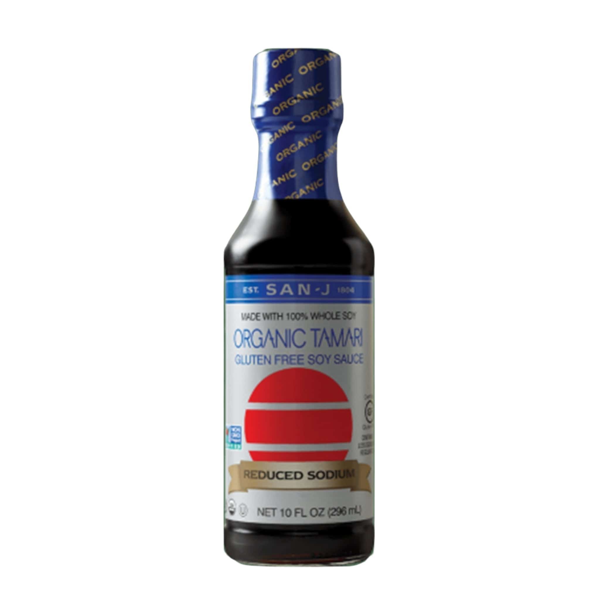 San-J Bio Tamari Glutenfreie Sojasauce Reduziertes Natrium