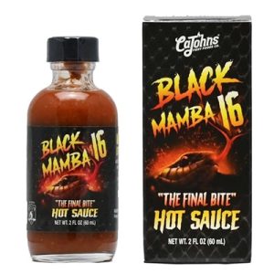scharfe Sauce schwarz mamba 16 tödliche Biss Hitze 10+++ $19.98