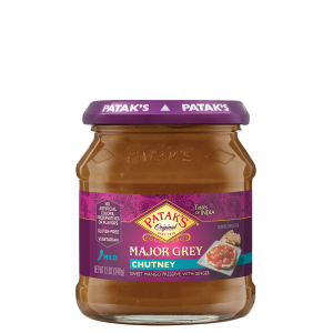 Patak’s Major graues Chutney (mild) – – 12oz