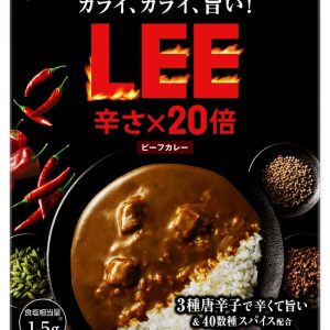 Glico “LEE Beef Curry” extra heiße, retort pack – X20 / 180g