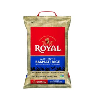 Royal Basmati Reis, authentischer königlicher, weißer Reis,