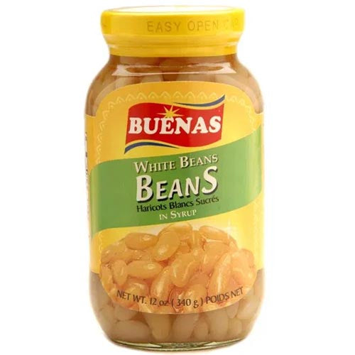 Buenas Weiße Bohnen in Sirup – 12 OZ