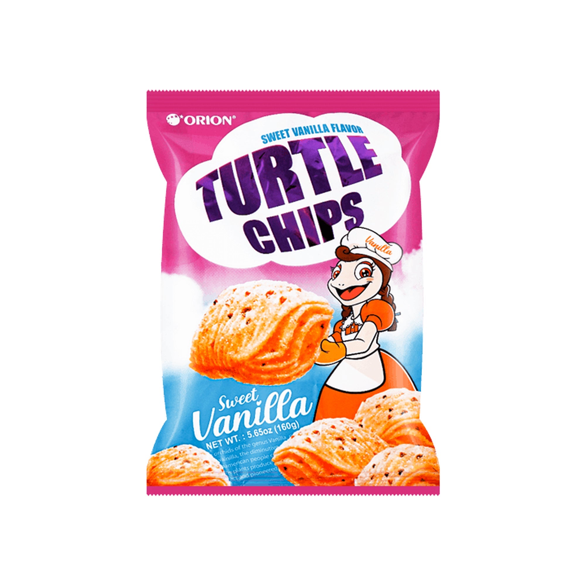 Orion Schildkröte Chips süße Vanille – 5.65oz (Korea)