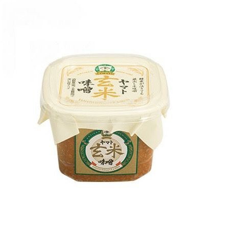 Yamato Genmai Miso Naturally Brewed brauner Reis-Misopaste – 400g