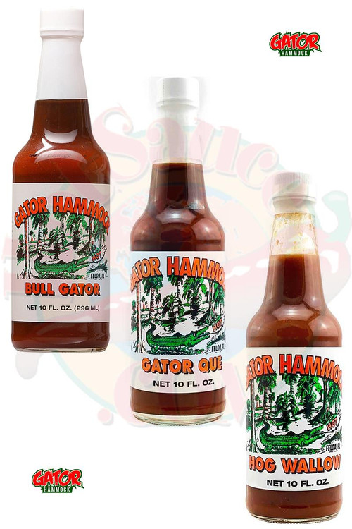 Gator Hängematte Grillsauce Geschenkset, 3/10oz