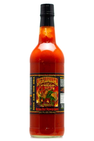 Iguana En Fuego Ultra scharfe Pfeffersauce, 25,7 Unzen
