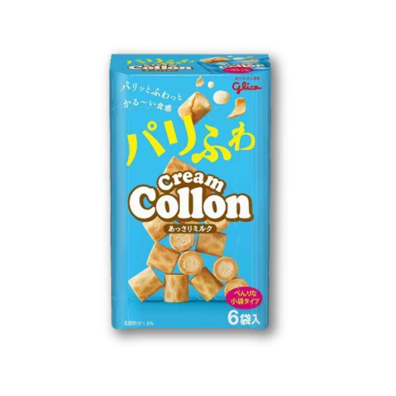 Glico Creme Collon Biskuit Roll Party Box -Duftmilch