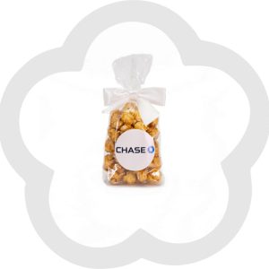 1 Tasse benutzerdefinierte beschriftete Popcorn Gunst Bow Tasche – 10 Stück