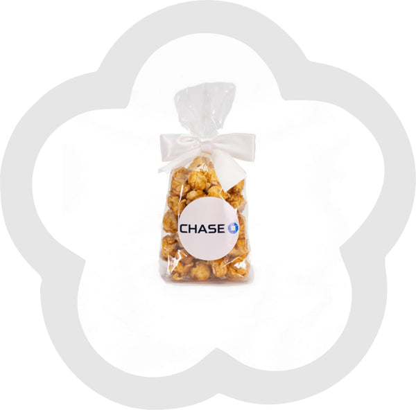 1 Tasse benutzerdefinierte beschriftete Popcorn Gunst Bow Tasche – 10 Stück