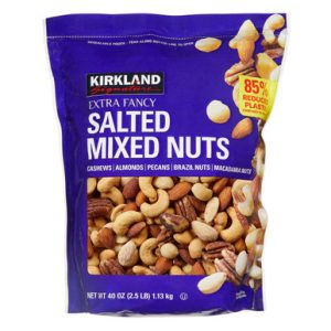 Kirkland extra ausgefallene gesalzene gemischte Nüsse, 2,5 lbs.
