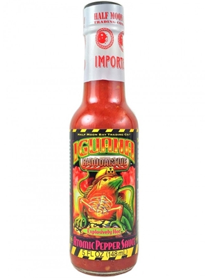 Iguana radioaktiv Explosiv heiß Atomic Pfeffer Sauce