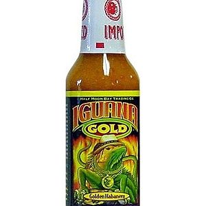 Iguana gold golden habanero Insel Pfeffersauce