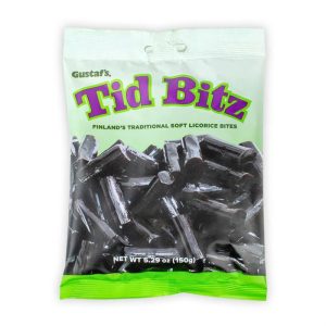 Tid Bitz Finland Soft Licorice Bites – 5.2 oz Beutel