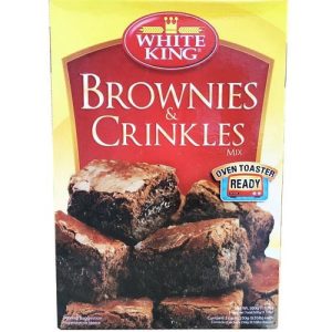 weißer König – Brownies und Falten Mischung – Ofen geröstet bereit – 500 g