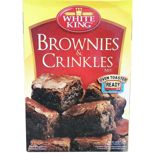 Weißer König – Brownies und Crinkles Mischung – Ofen gebraten bereit – 500 G