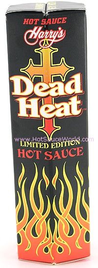 Tragetasche Hitze Chilisauce mit Totenschein, 5oz