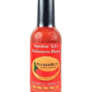 Pucker Butt Smokin Ed’s Habanero Blend scharfe Sauce. – 5oz