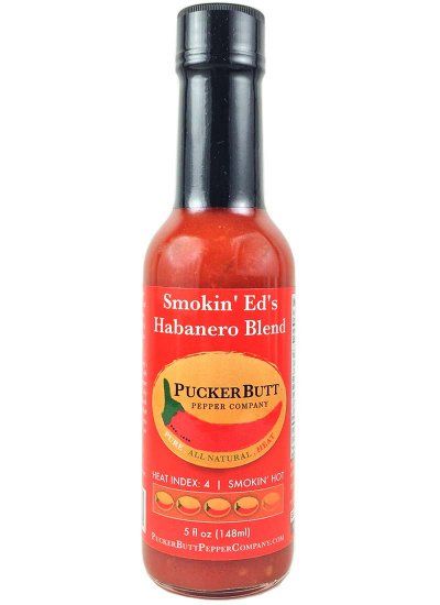 Pucker Butt Smokin Ed's Habanero Mischung Chilisauce, 5oz
