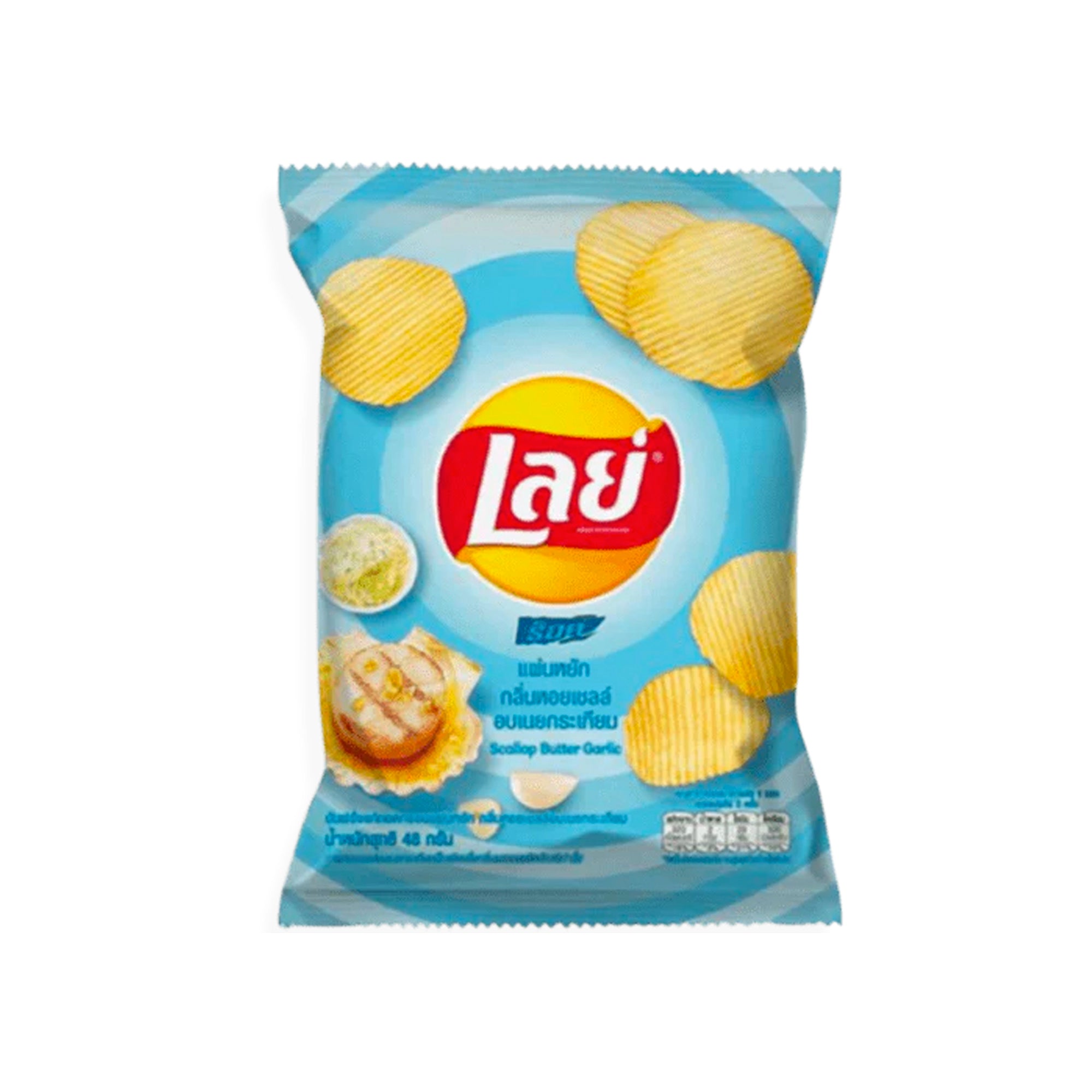 Lay's Scallop Butter Knoblauch (Thailand)