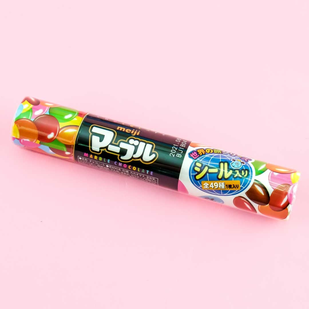 Meiji Marmor Schokolade Rohr