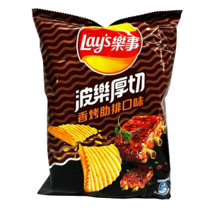 Lays Pork Geschmack von gerösteten Rippen