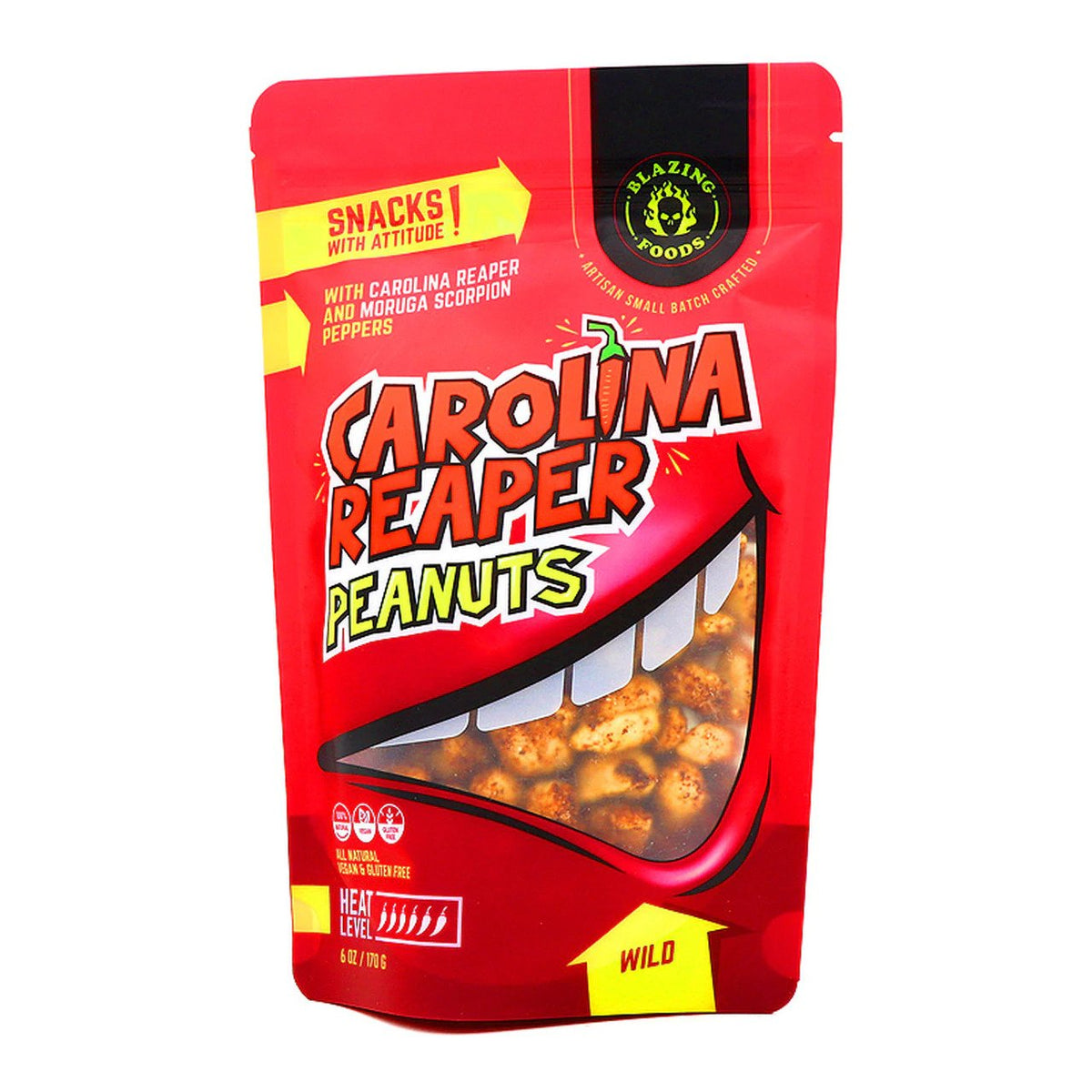 Carolina Reaper Erdnüsse – Wild