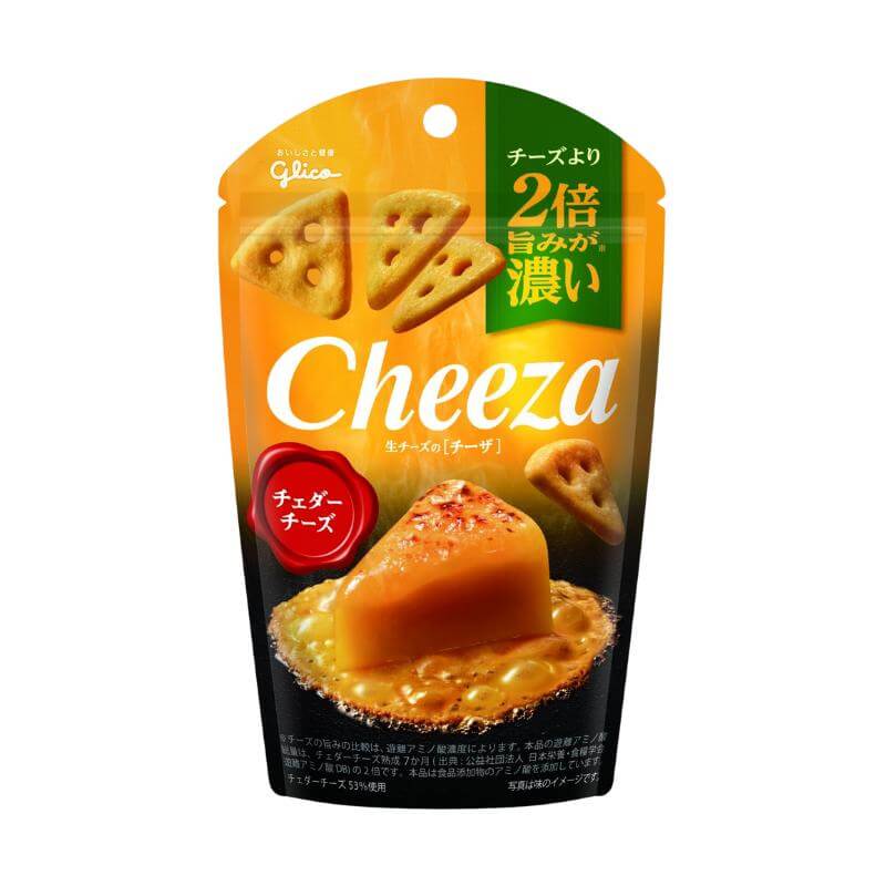 Glico Cheeza Cheddar Käse Cracker