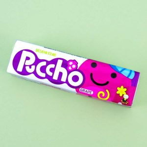 Puccho weich und kaubar Bonbons – Traubenstreifen