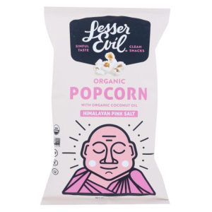 Lesser Evil Bio-Popcorn mit Himalayasalz, – 5oz