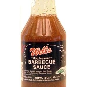 Wells Hog Heaven Barbecue Soße. – 18oz