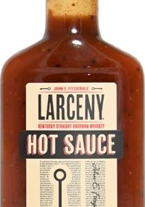 Larceny Kentucky Bourbon scharfe Sauce, 3,4 Unzen.