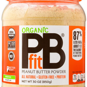 Better Körper Lebensmittel Bio-Pb passen Erdnussbutter Pulver, 30 Unzen.