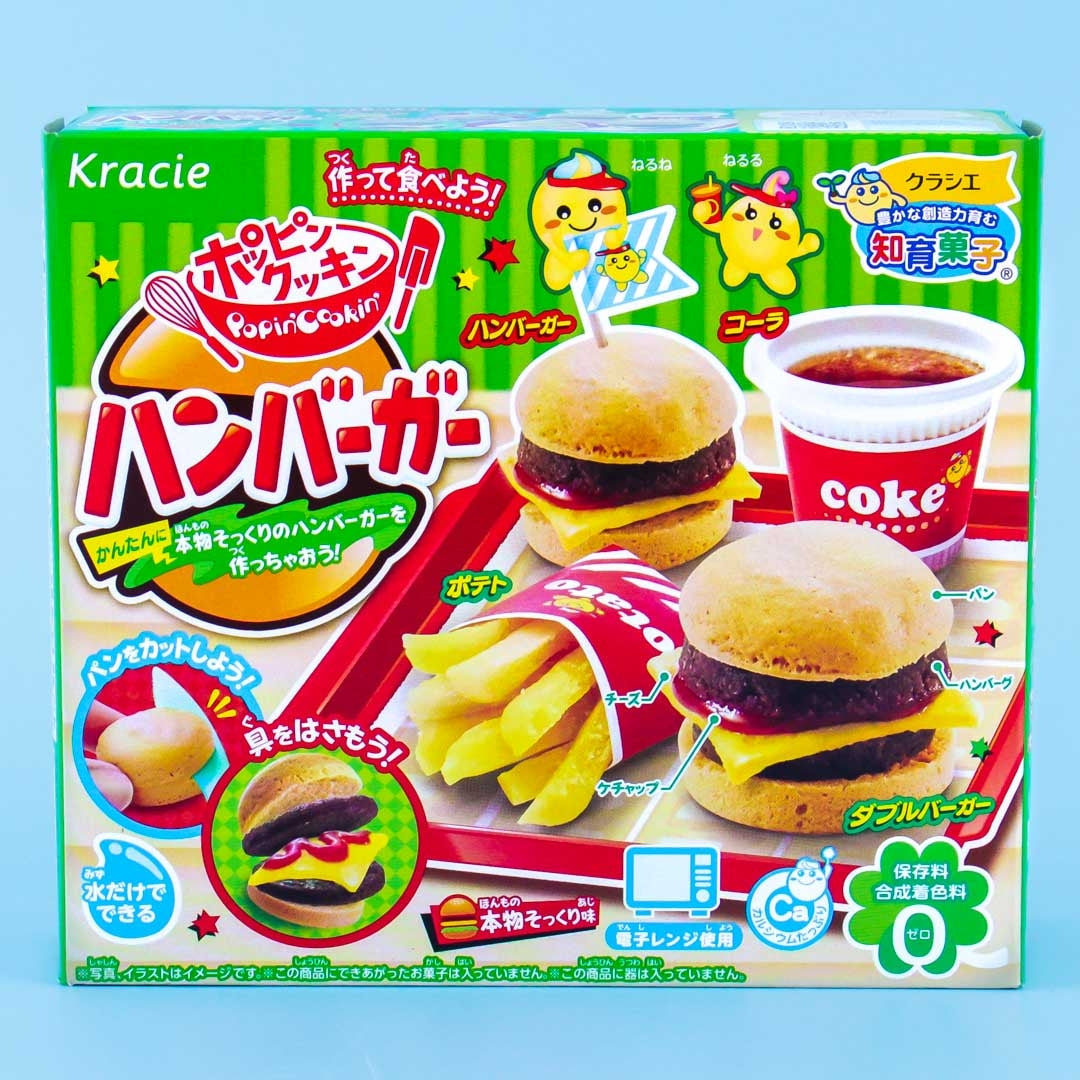 Kracie Popin' Cookin' Hamburger Set DIY Süßigkeiten Kit
