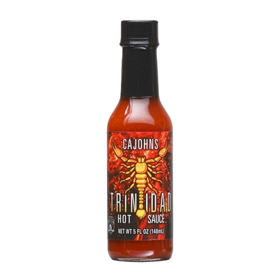 Chilisauce Trinidad Scorpion CaJohns Hitze 10