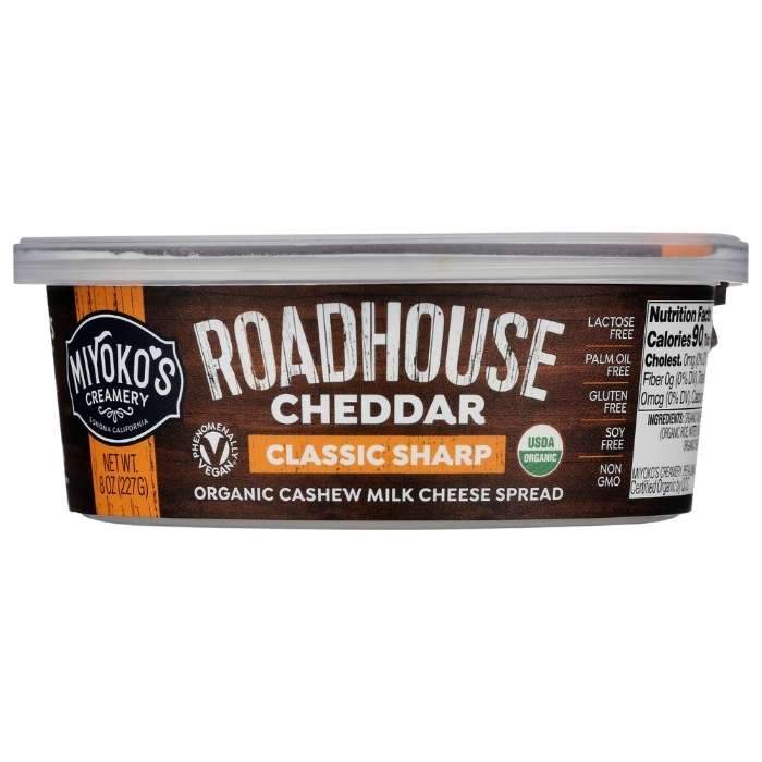 Miyoko's Creamery – Cheddah Vegan Roadhouse Käseaufstrich, 8