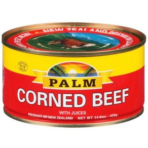 Palme – Corned Beef mit Säften