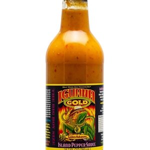 Iguana goldgoldene Habanero Insel Pfeffersauce, 25,7oz.
