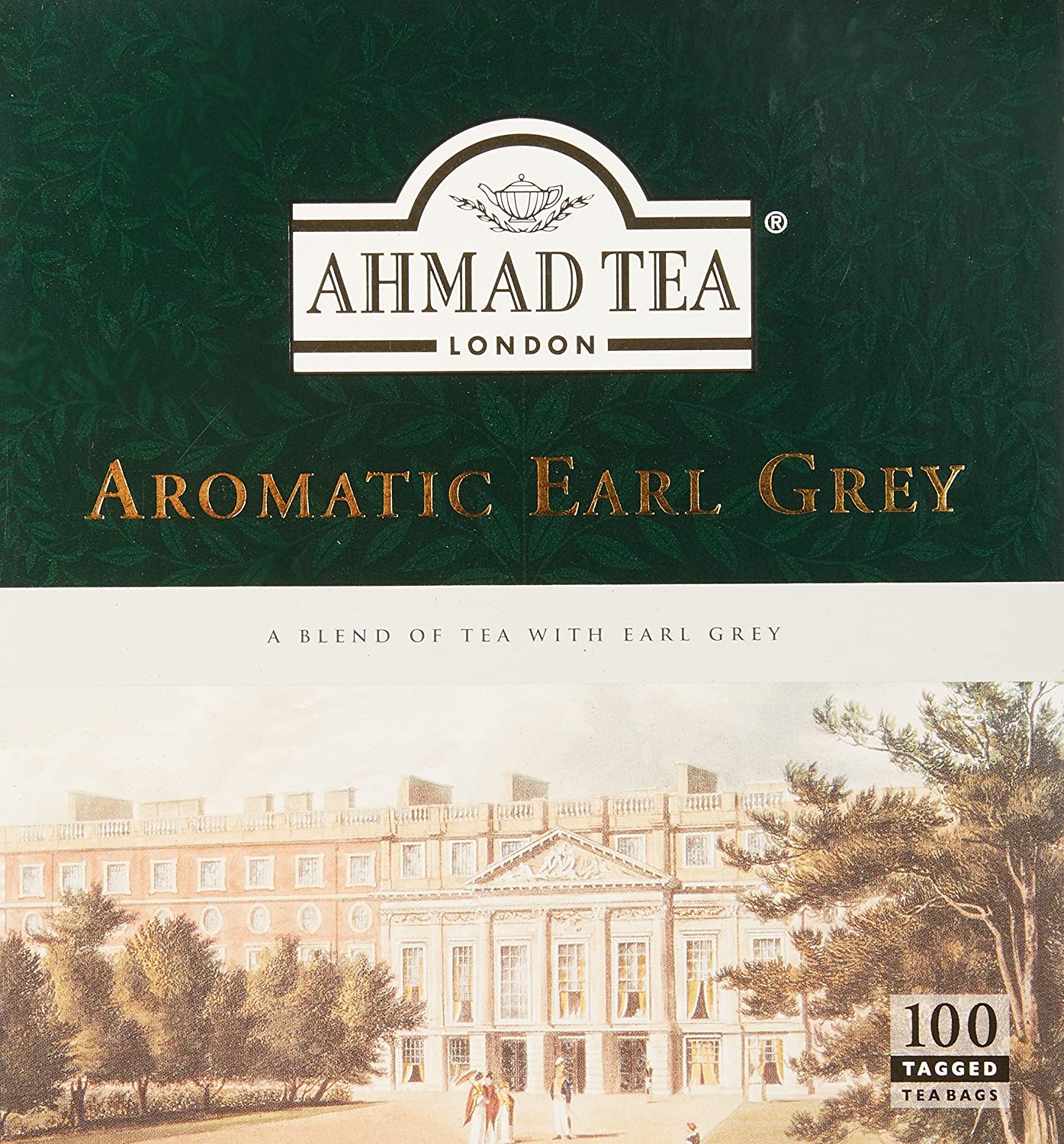 Ahmad Tea Aromatisch Earl Grey, 100 Stück