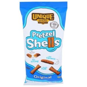 einzigartige Snacks – Bretzel-Splits und Muscheln – originale Splits