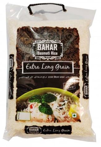 Bahar Extra Langer Basmati Reis, 10lbs