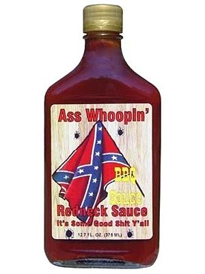 Arsch Whoopin Redneck Rot Grillsauce, 12.7oz
