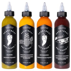 Heartbeat scharfe Saucen 4 Packung, 4/ . – 6oz