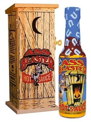 Arsch Blaster Collector's Chilisauce mit Outhouse